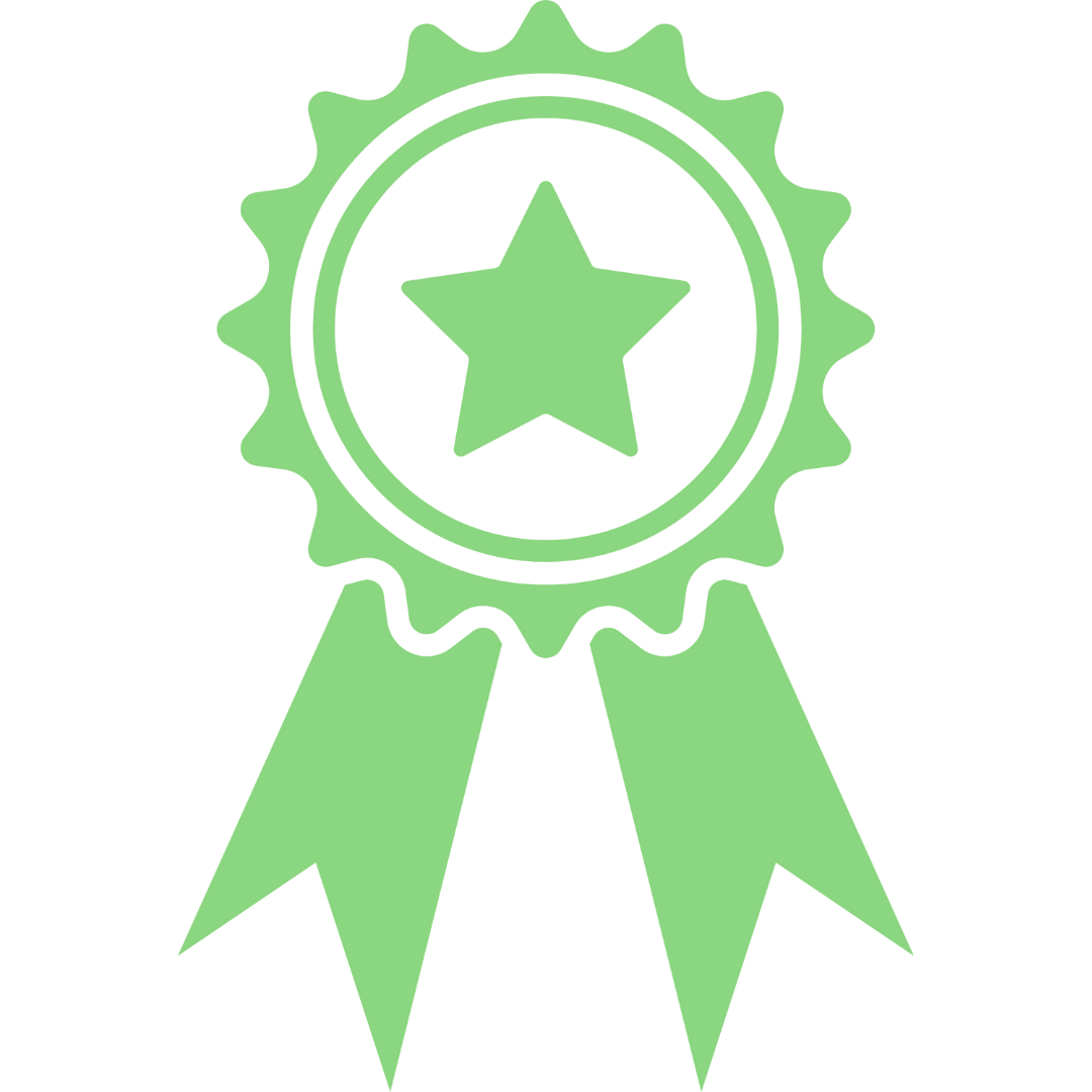 badge showing we are the best in the cleaning business